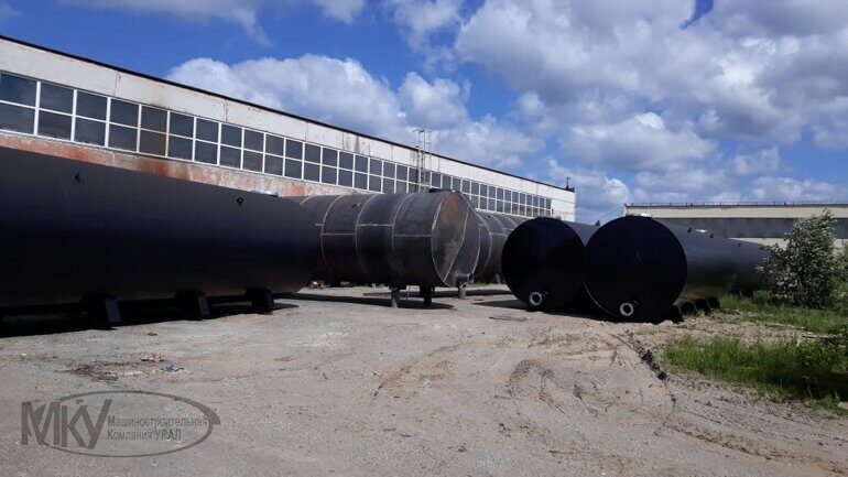 Резервуары Горизонтальный Стальные Подземные РГСП-100