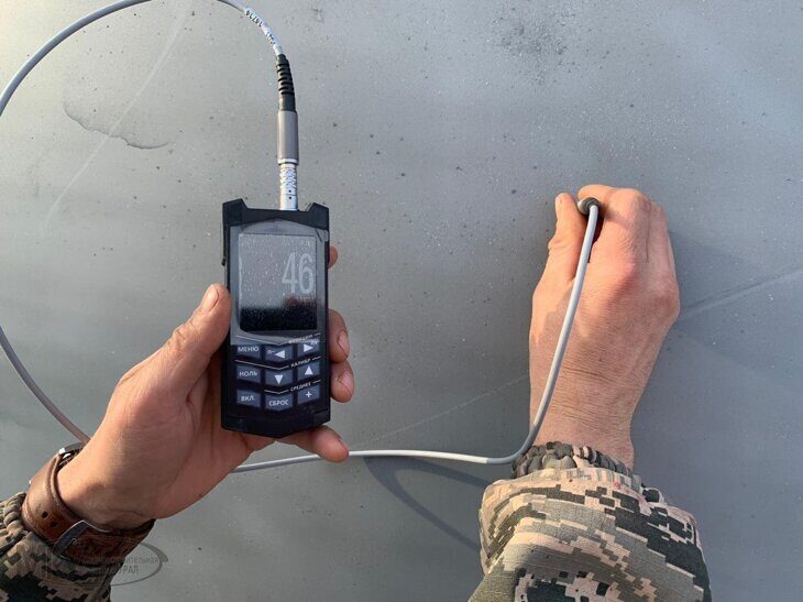 пескоструйная очистка, горячее цинкование, окраска